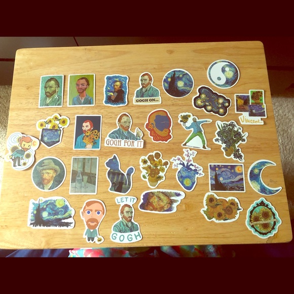 Typo Other - Van Gogh Sticker Pack